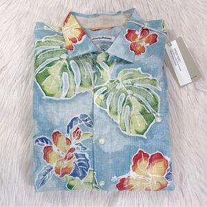 Tommy Bahama long sleeve button down, size large, NWT